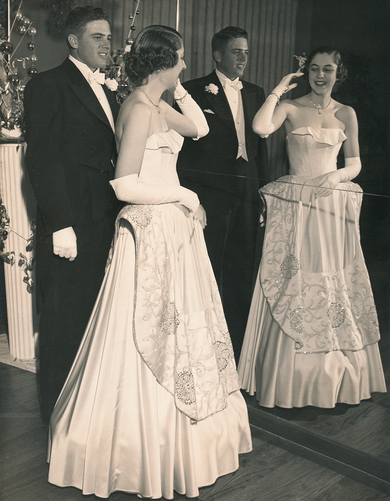 My father, Edwin Sharpe Bell, squiring an Idlewild debutante in the late 1940s or perhaps 1950.