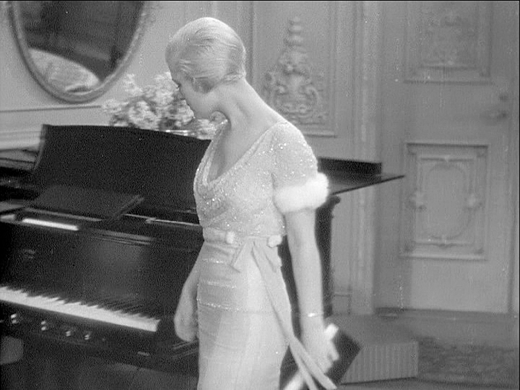 (above) At her home.