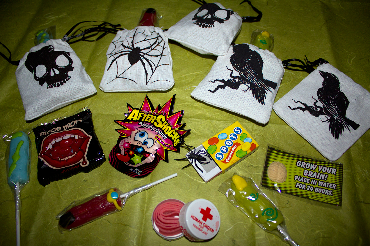 All items were purchased from Oriental Trading.