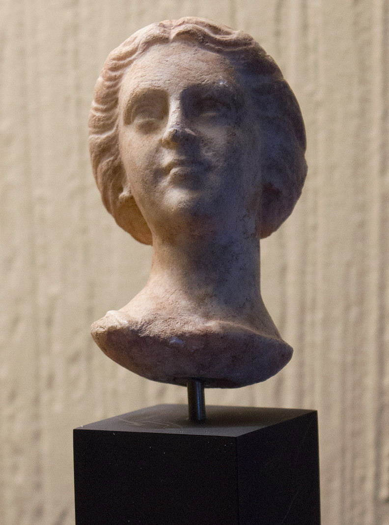 (above) I could have photographed her with a more contrasting background, but I felt it was more important to keep her where she will permanently reside. Besides it makes me nervous to move her around.