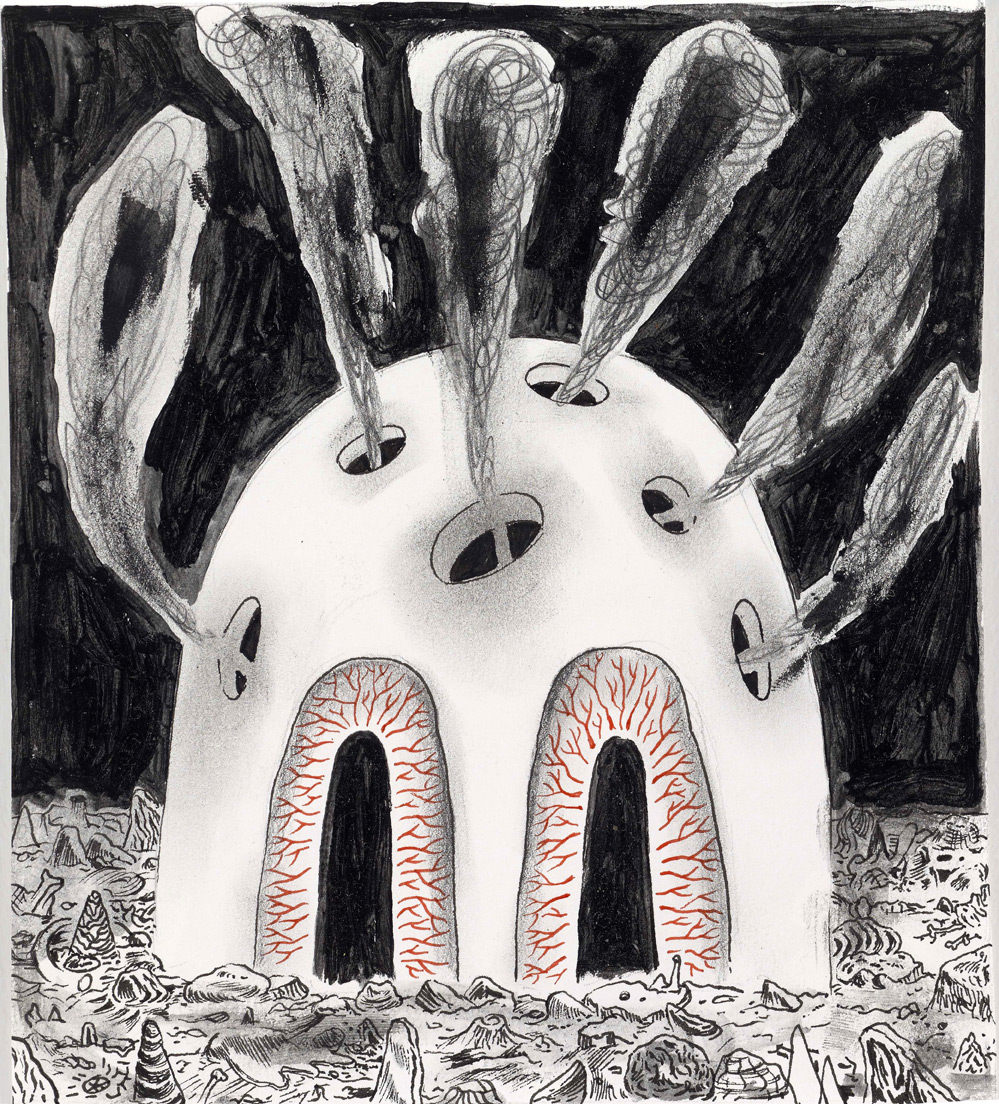 (above) 'Smoked,' 2010