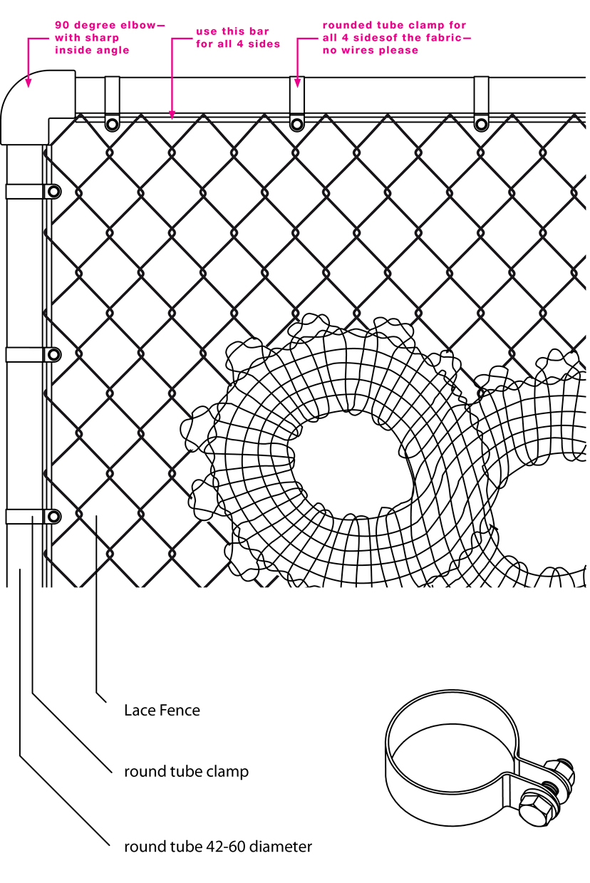 (above) This is the drawing that caused local fencing contractors to run for the hills.